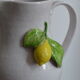Carafe Citron en barbotine