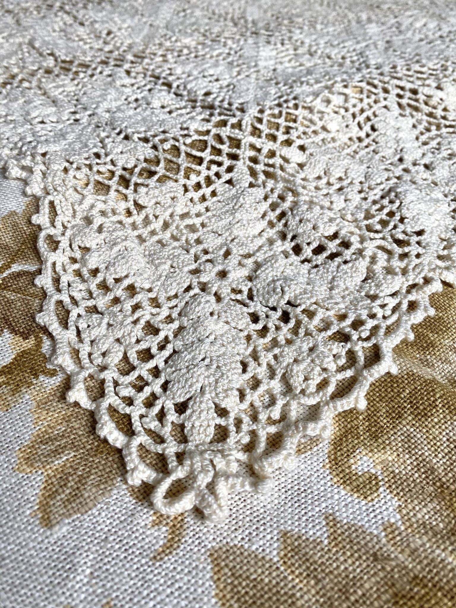 Plaid , jeté de lit crochet 90X140 cm