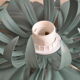 Applique fleur en métal