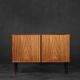 Vintage Mid-Century Scandinavian Modern Mahogany Cabinet Model 4 by Gunni Omann