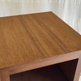 Solid wood bedside table - mid-20th century