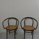 Pair of Thonet armchairs mod. 209 known as Le Corbusier