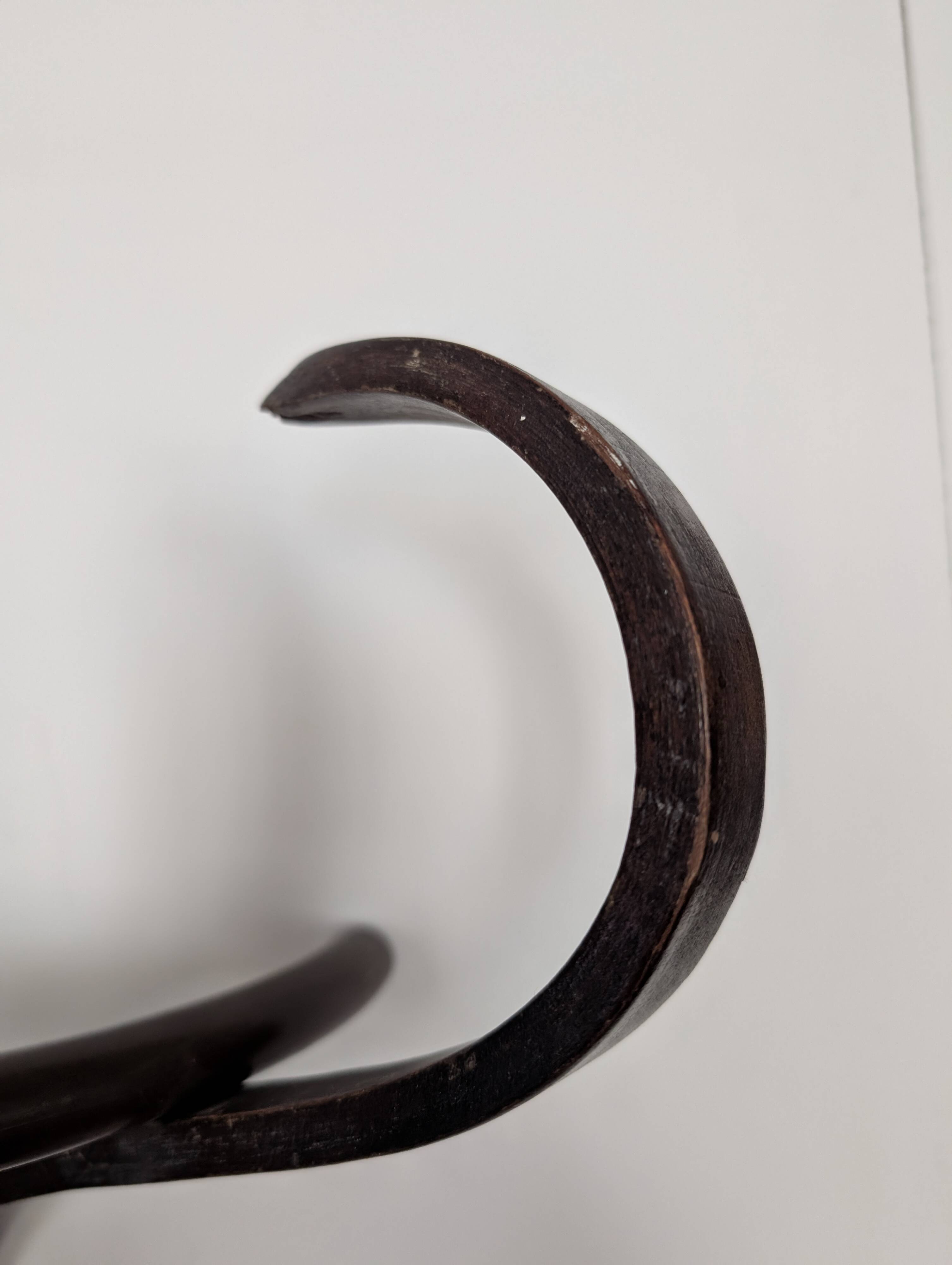 Porte-manteau mural forme perroquet