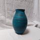 Large blue ceramic vase "Gauloise" – Potiers d’Accolay – Year 60