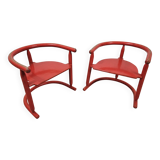 Pair of Karin Mobring children's chairs - Vintage Ikea chair
