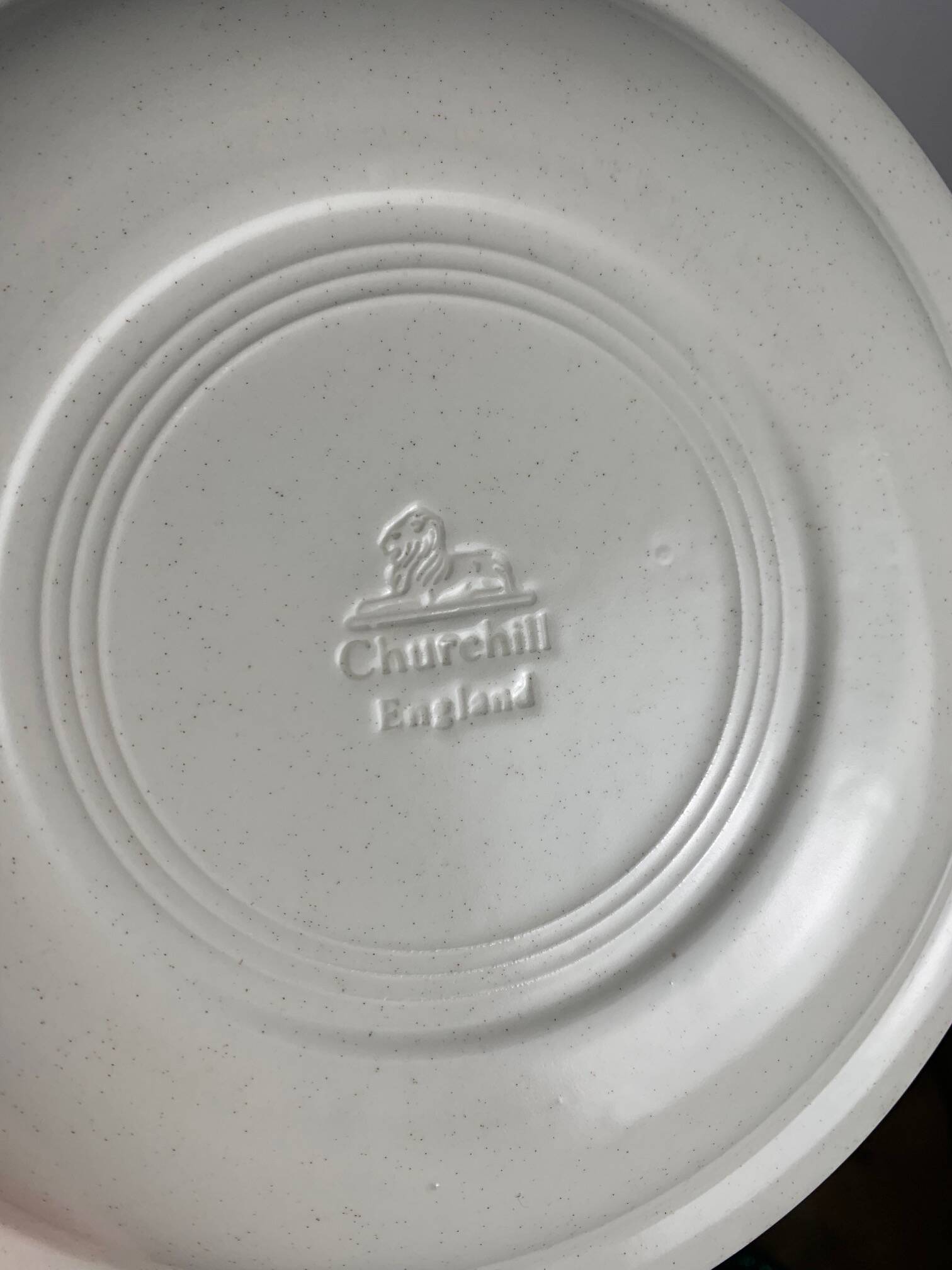 Lot de 6 Assiettes à dessert Vintage Churchill England – Motif Canard