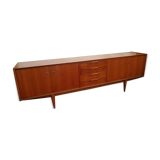 Scandinavian vintage teak sideboard, 60s