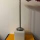 Opaline cubic pendant lamp in Art Deco style attributed to Walter Georg Kostk.