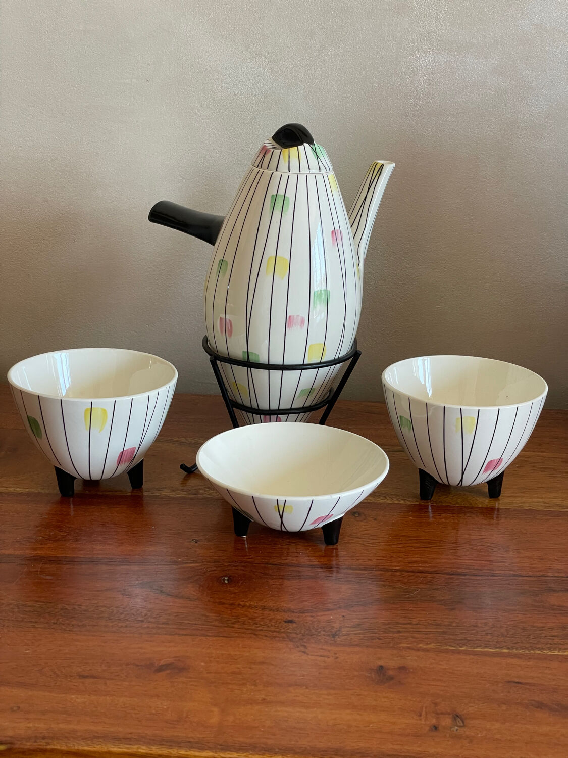 Salins coffee set 50s