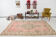 Tapis turc classique rose et beige, 291x163cm