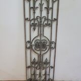 Old cast iron grid