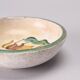 Decorative ceramic bowl attributed to Menelika, Switzerland, circa 1930-1950.