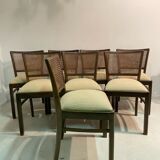 8 art-deco chairs