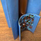 Vintage enamel candlestick