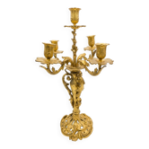 Louis XV style chandelier in gilded bronze