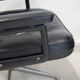 Paire de fauteuils de direction en cuir noir de Charles and Ray Eames