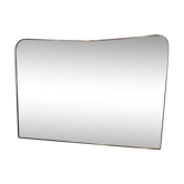 Miroir en laiton italien vers 1960110x75cm
