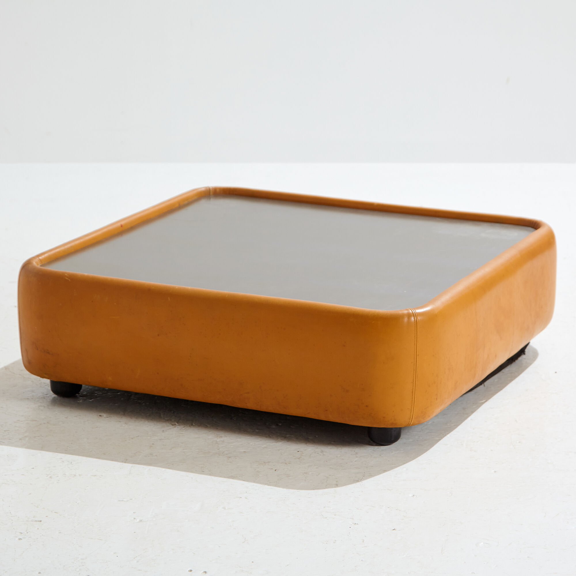 Modular leather sofa set