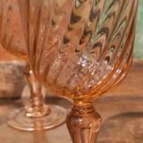 Rosaline D'arcoroc Luminarc pink wine glasses