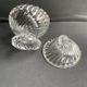 Art Deco - Crystal stamped Baccarat sugar pot