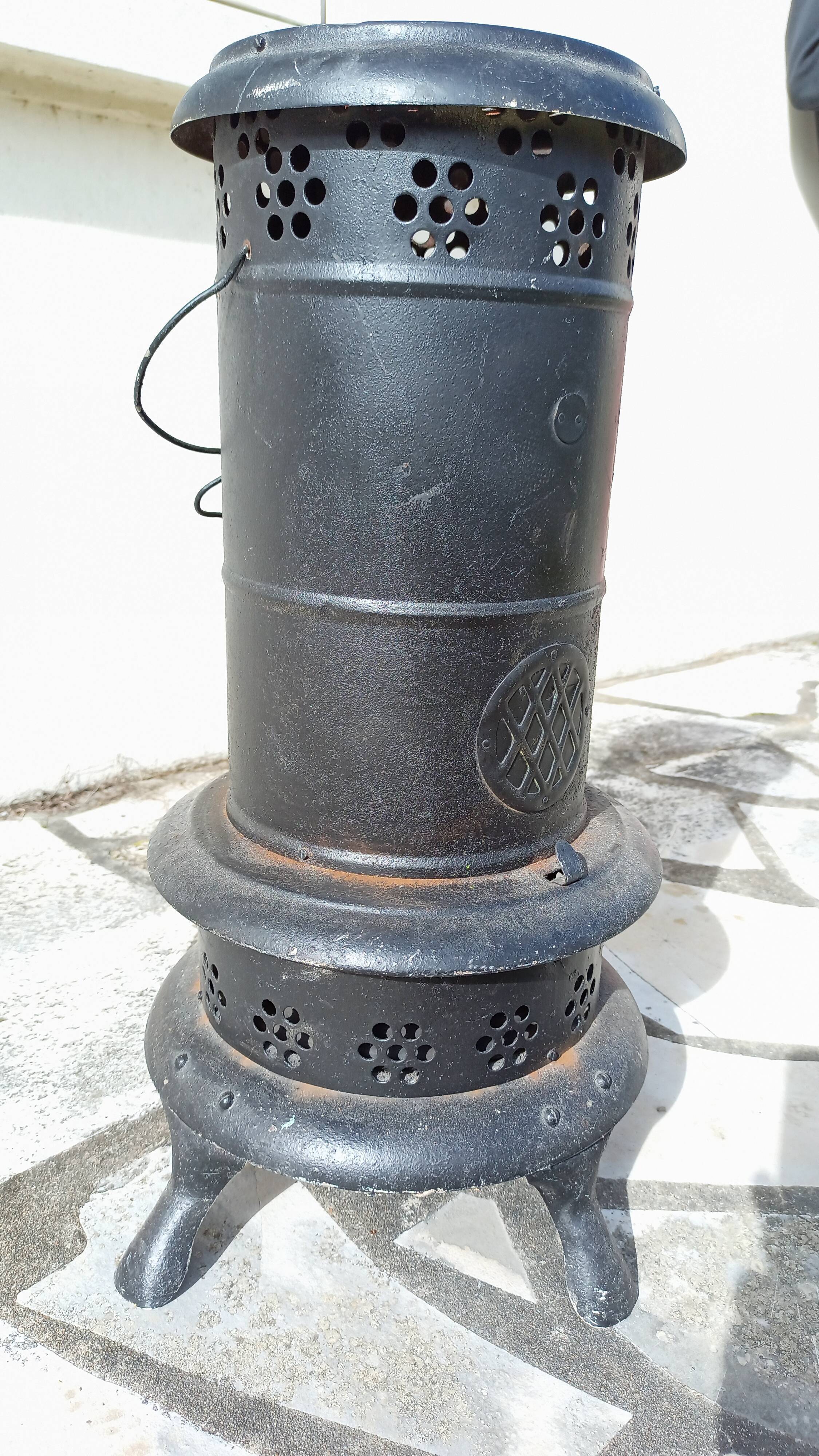 Old oil stove