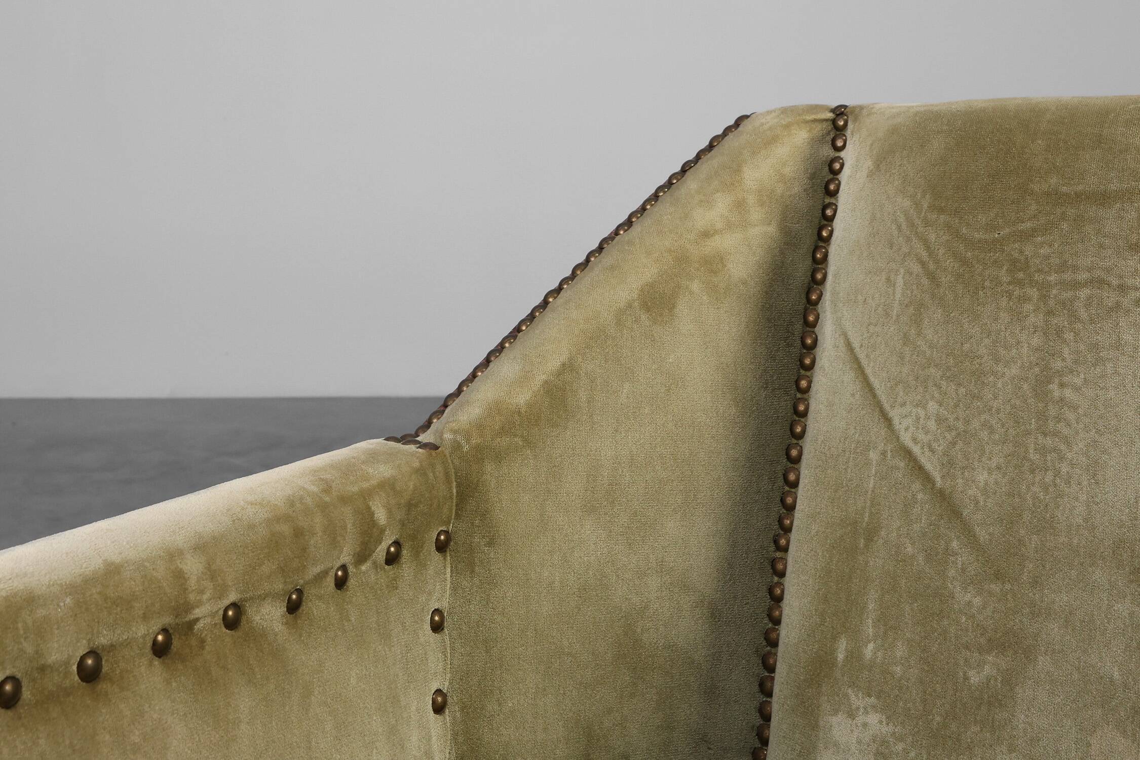Sculptural Art Deco Armchair, France 1930s
