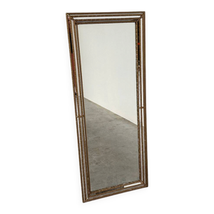 Miroir plein longueur - faux bambou