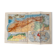 Ancienne carte de l'Afrique du Nord de 1945