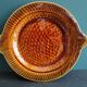 Vintage French fish plate, Sarreguemines
