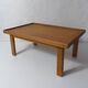 plateau sur pied en bois