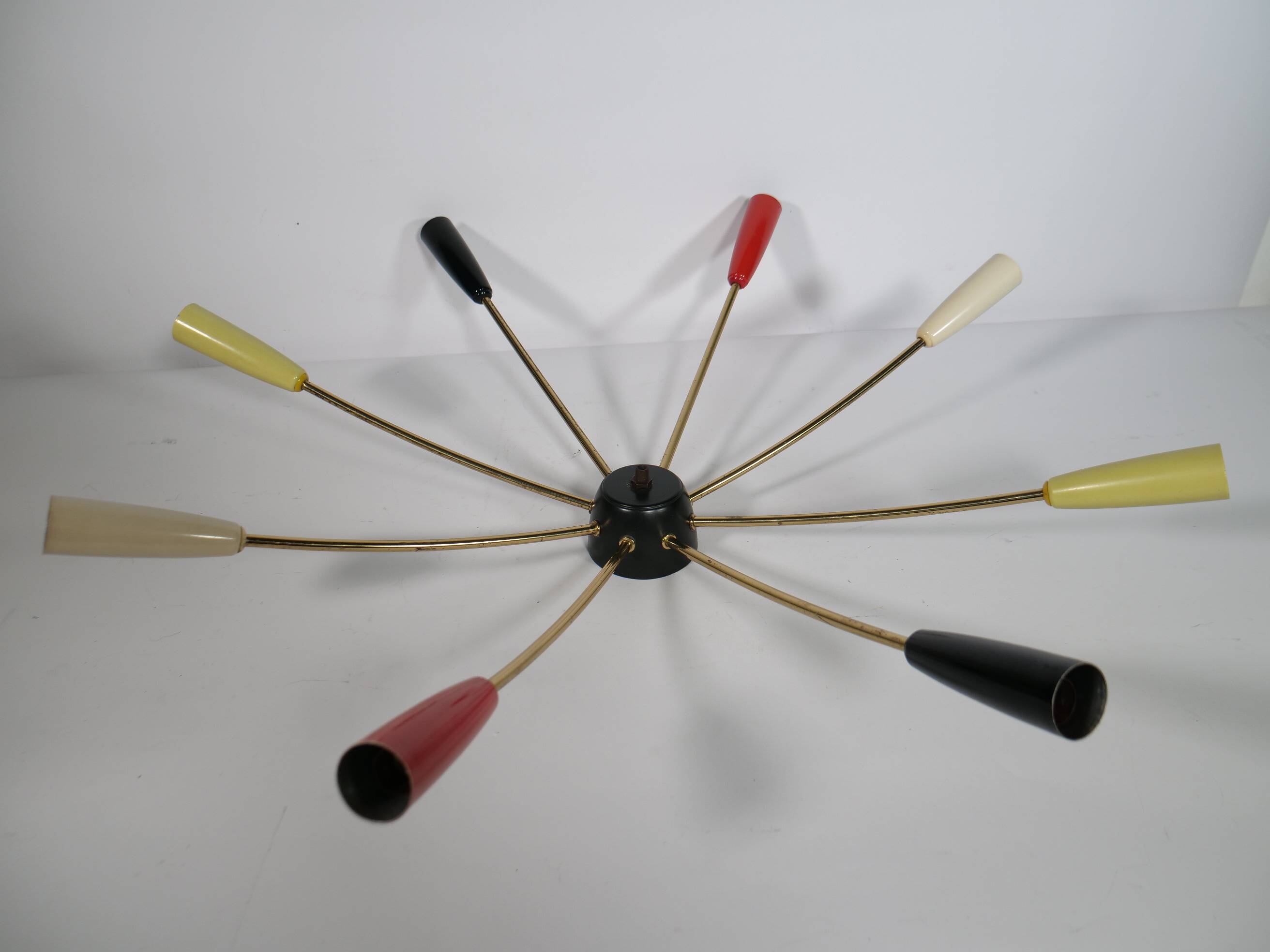 1960s Design Sputnik Lamp Spider Light