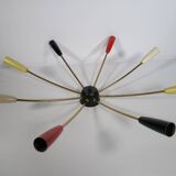 1960s Design Sputnik Lamp Spider Light