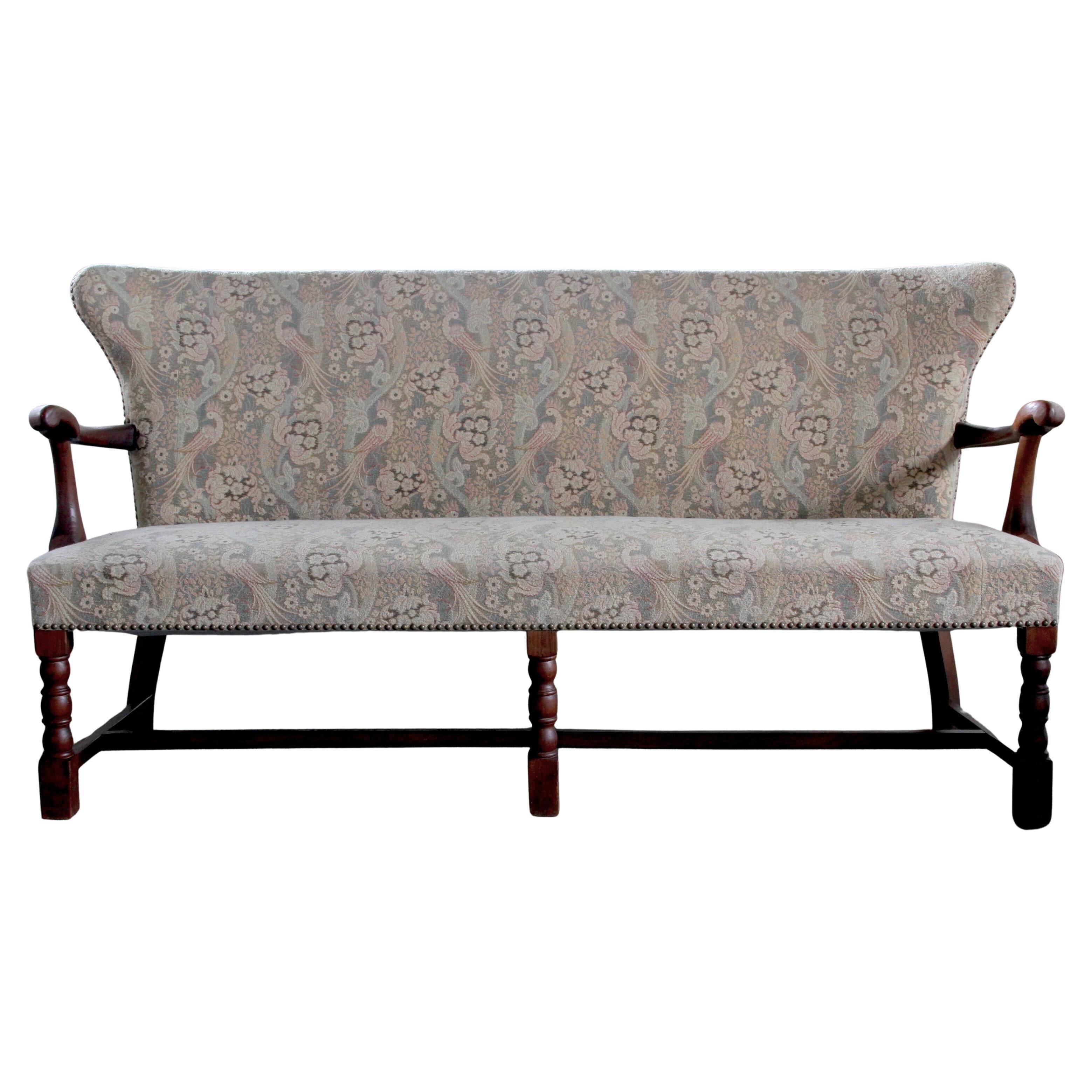 Vintage Danish Art Deco Sofa in Oak - 1940s