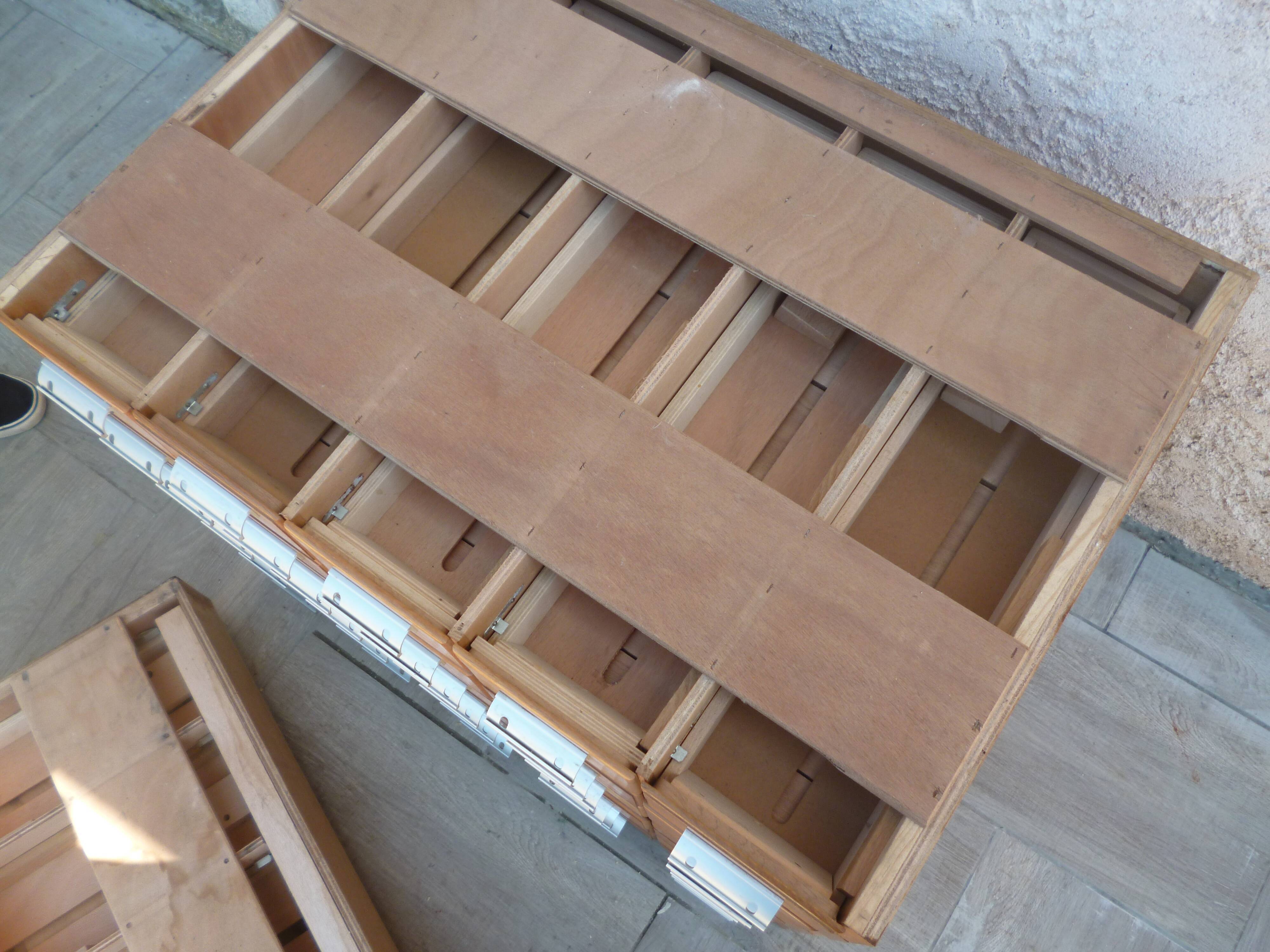 Craft furniture 35 librarian drawers