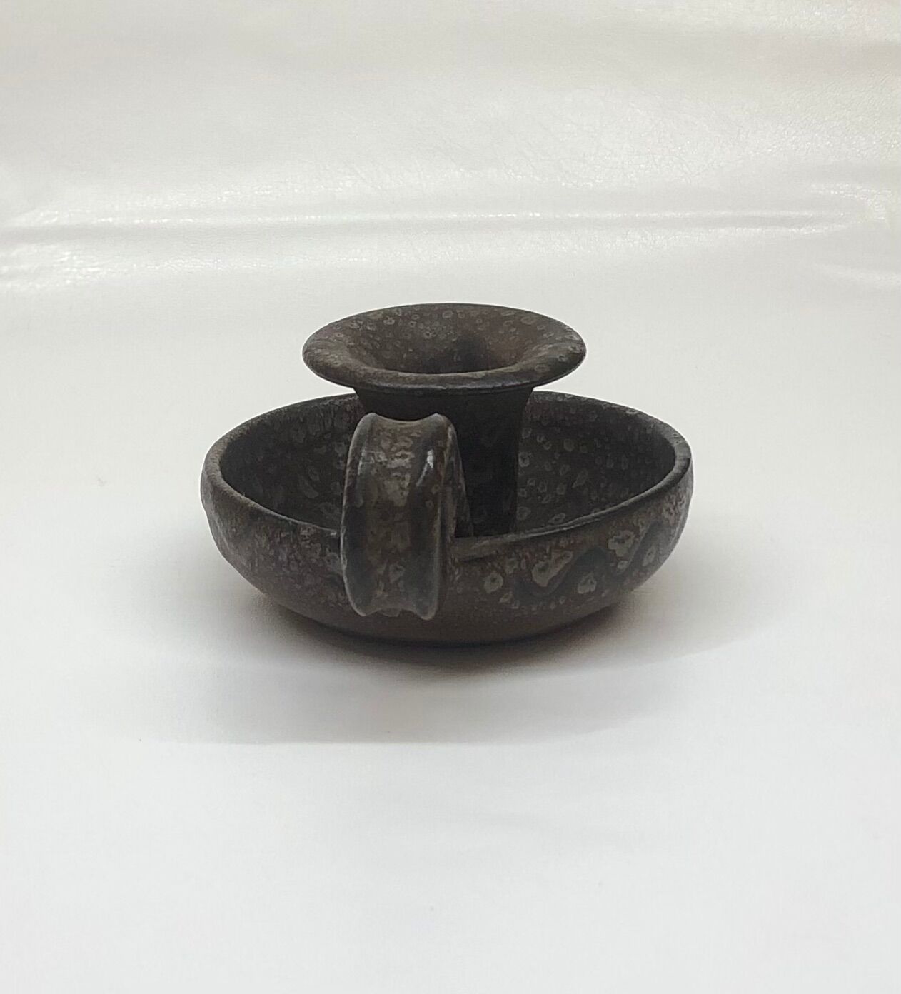 Ceramic candlestick by Jean Austruy