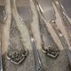 12 forks, 12 silver-plated fish knives Boulenger LXV