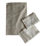 Set sheet and pillowcases reserve trousseau linen days Venice