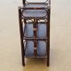Rattan bamboo shelf
