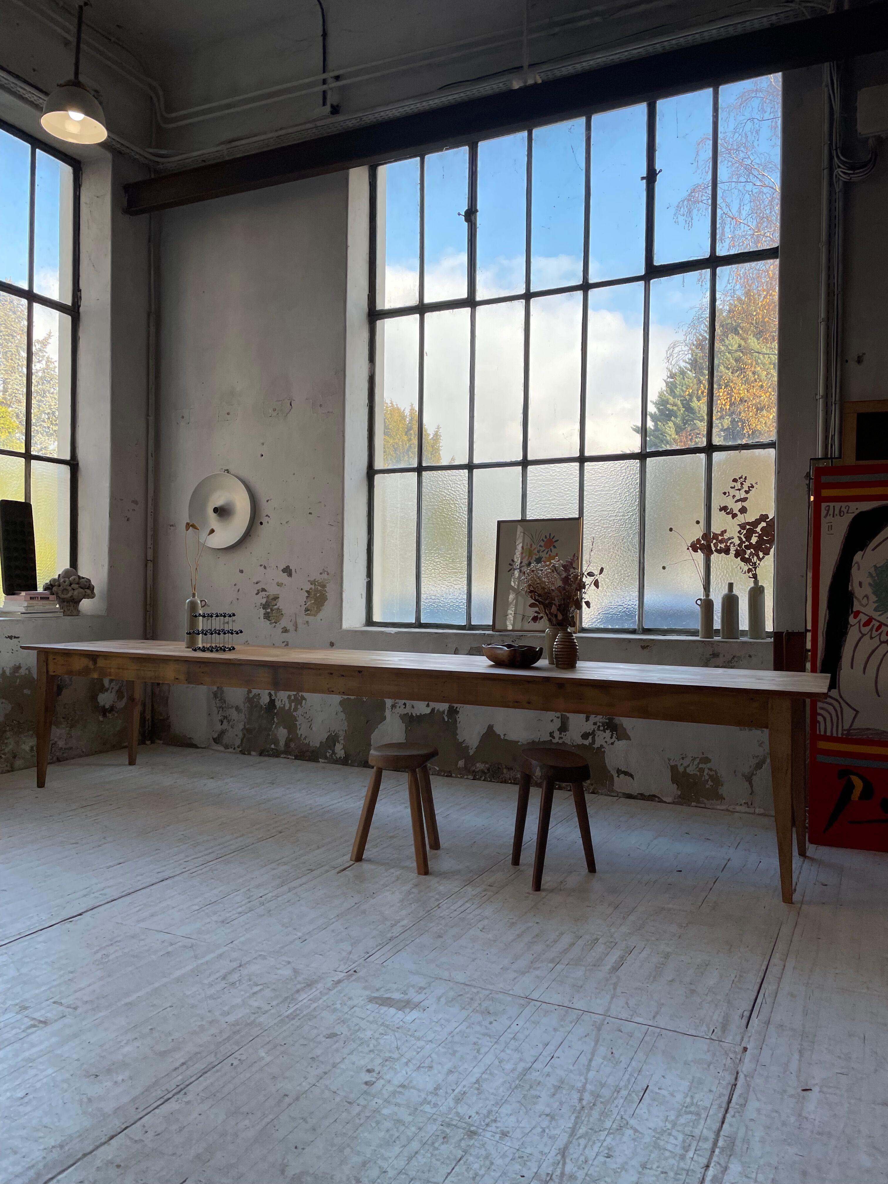 Farmhouse table beech pine XL 4m