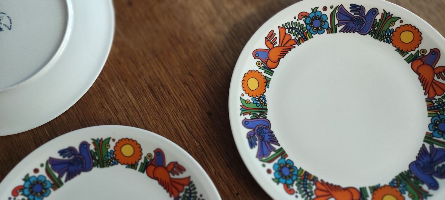 6 flat plates acapulco villeroy and bosch