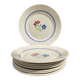 Assiettes anciennes  Lunéville "MAI"