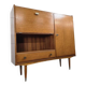 Vitrine/buffet/meuble bar vintage en bois