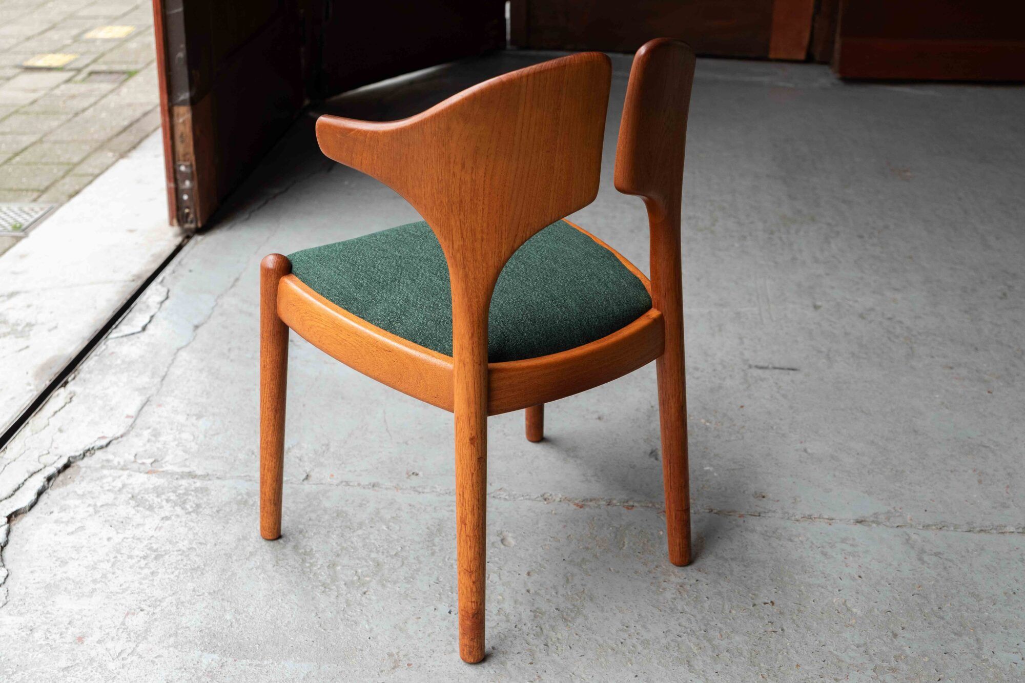 Set of 4 dining chairs by Schou Andersen