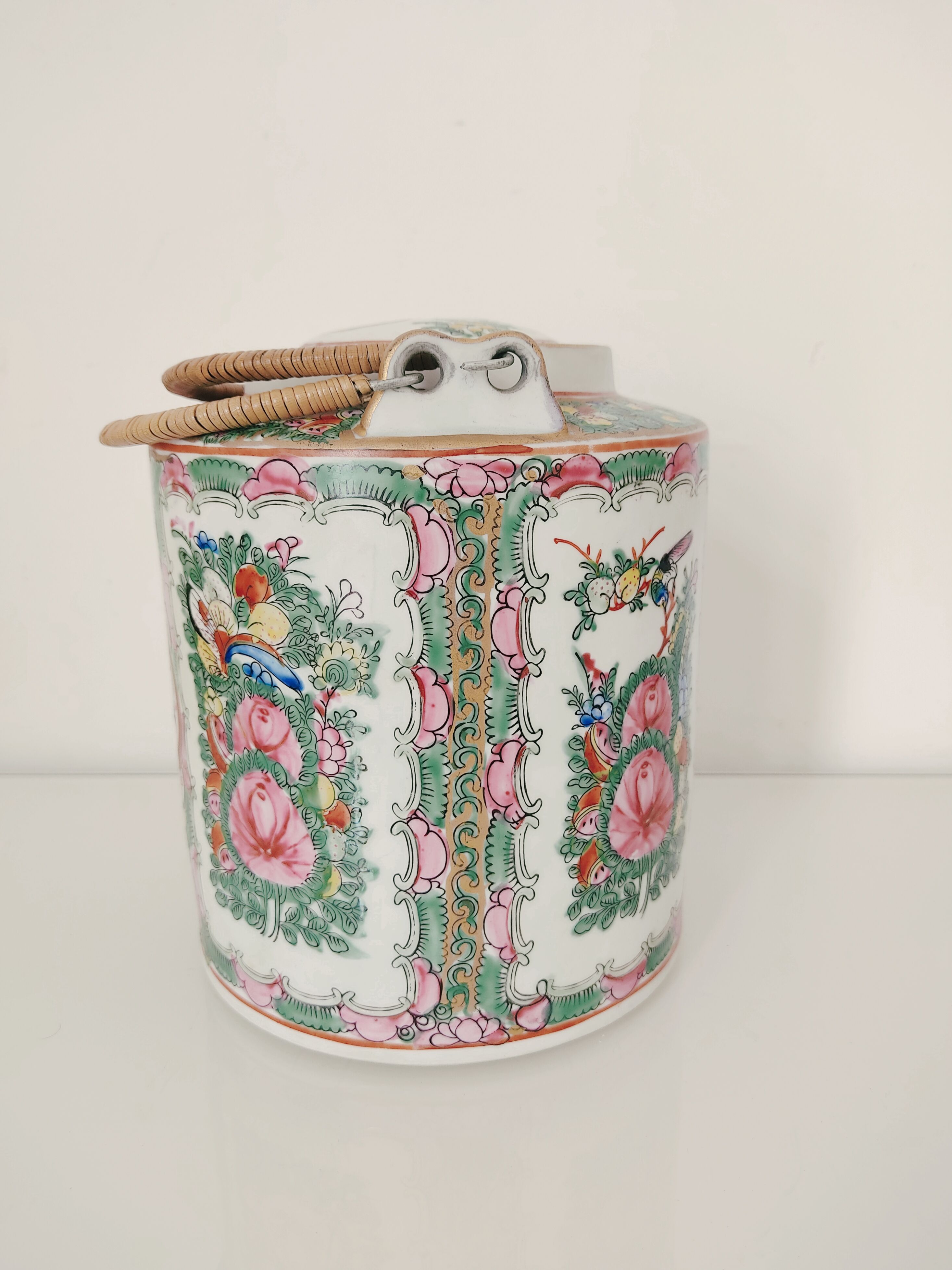 Porcelain teapot from China canton