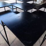 Metal design coffee table