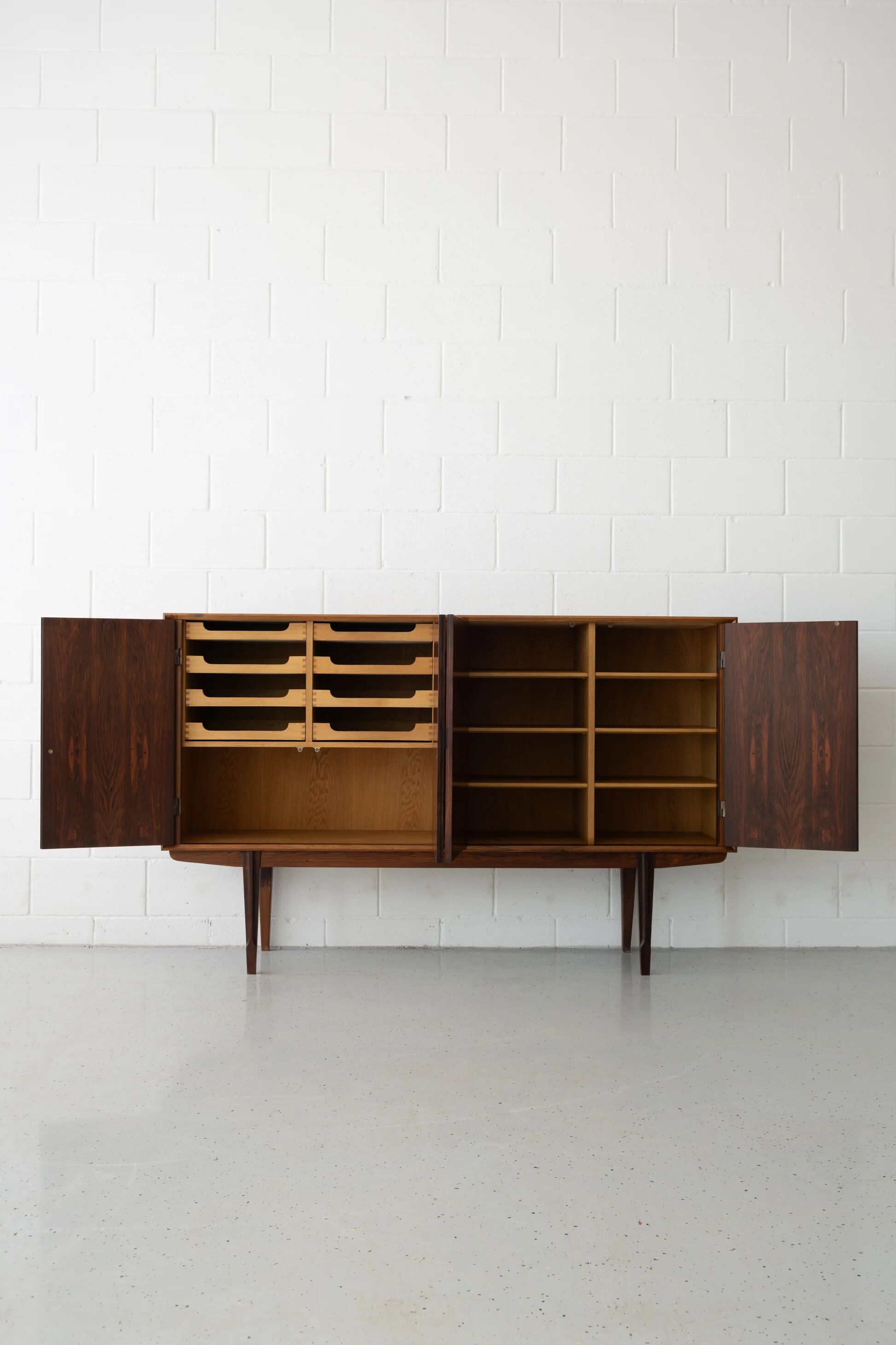 Danish Rosewood High Sideboard
