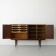 Danish Rosewood High Sideboard
