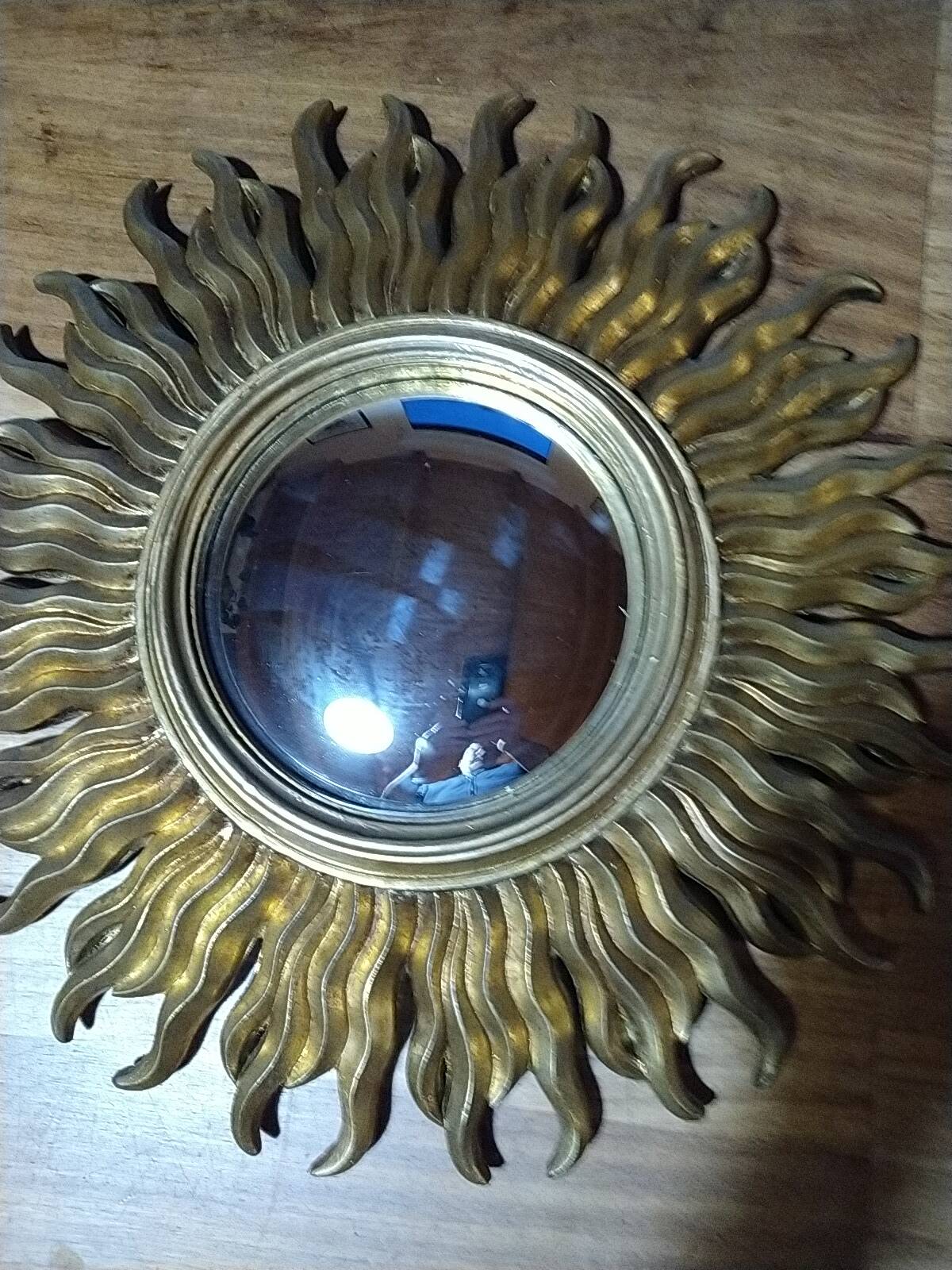 Sun mirror witch's eye. 1960s.