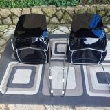 Pair of vintage Dal Segno designer chairs