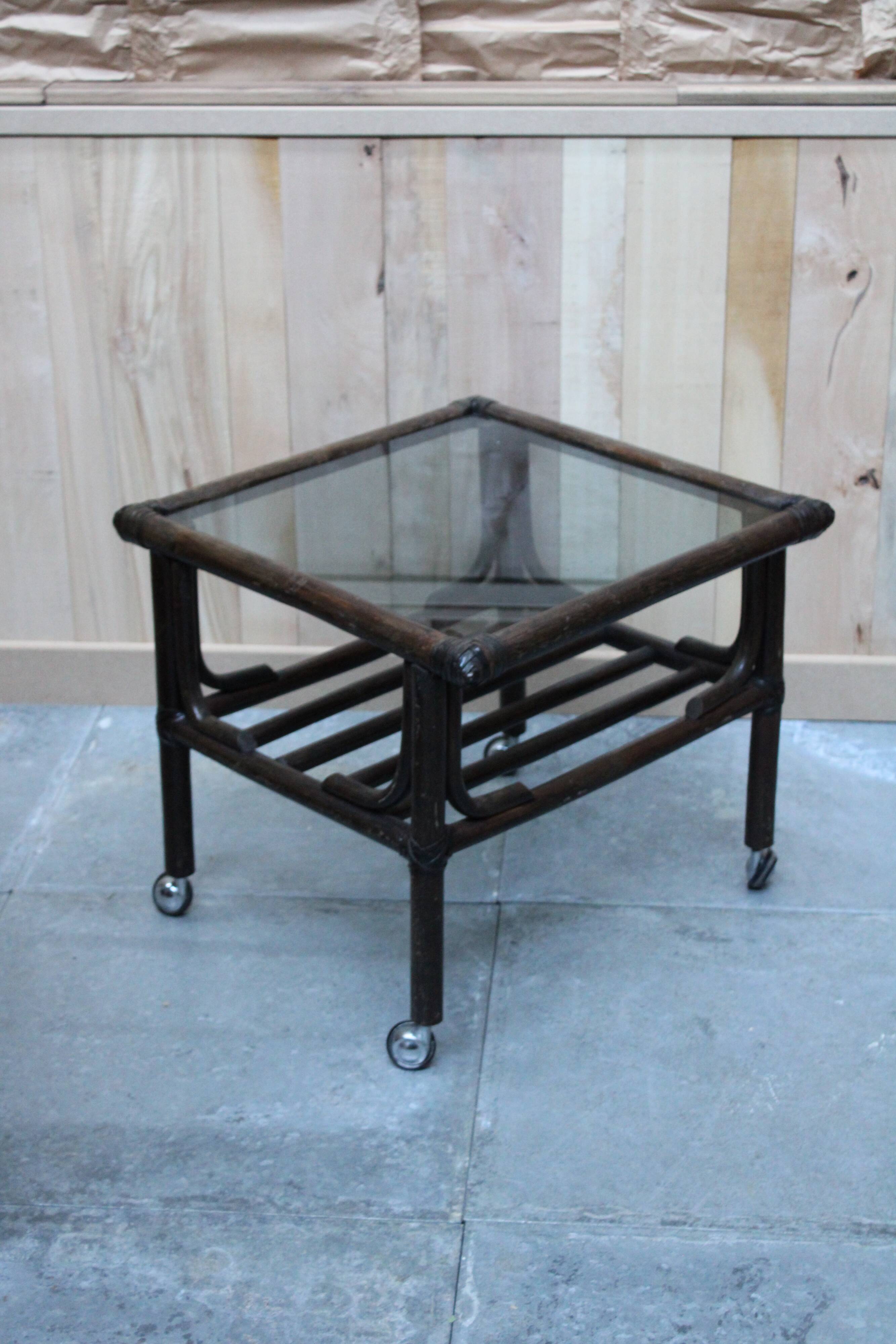 bamboo coffee table